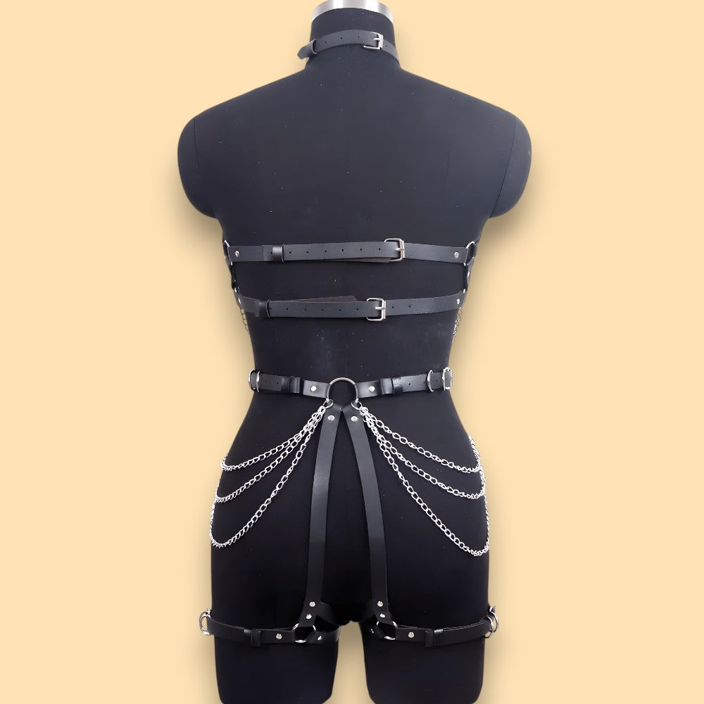 Inga™ - Mörk Förförelse Harness Set