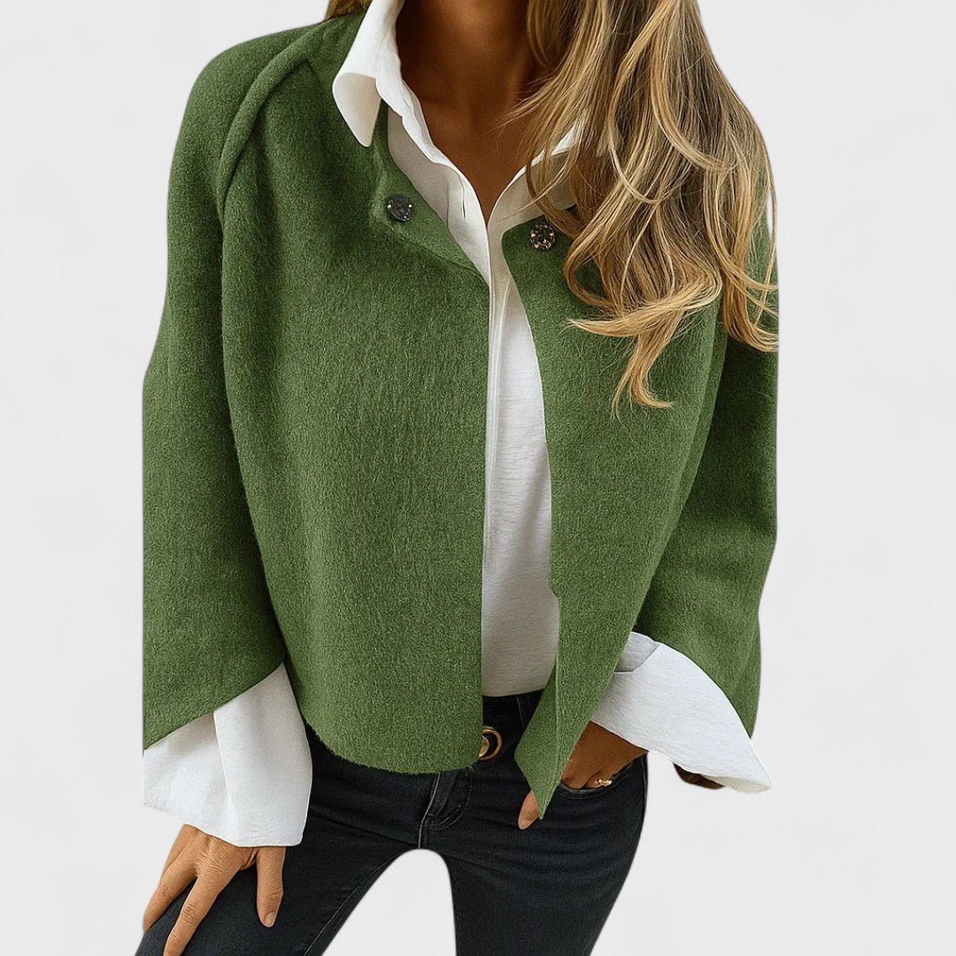 Judith™ - Elegant och Varm Kort Jacka