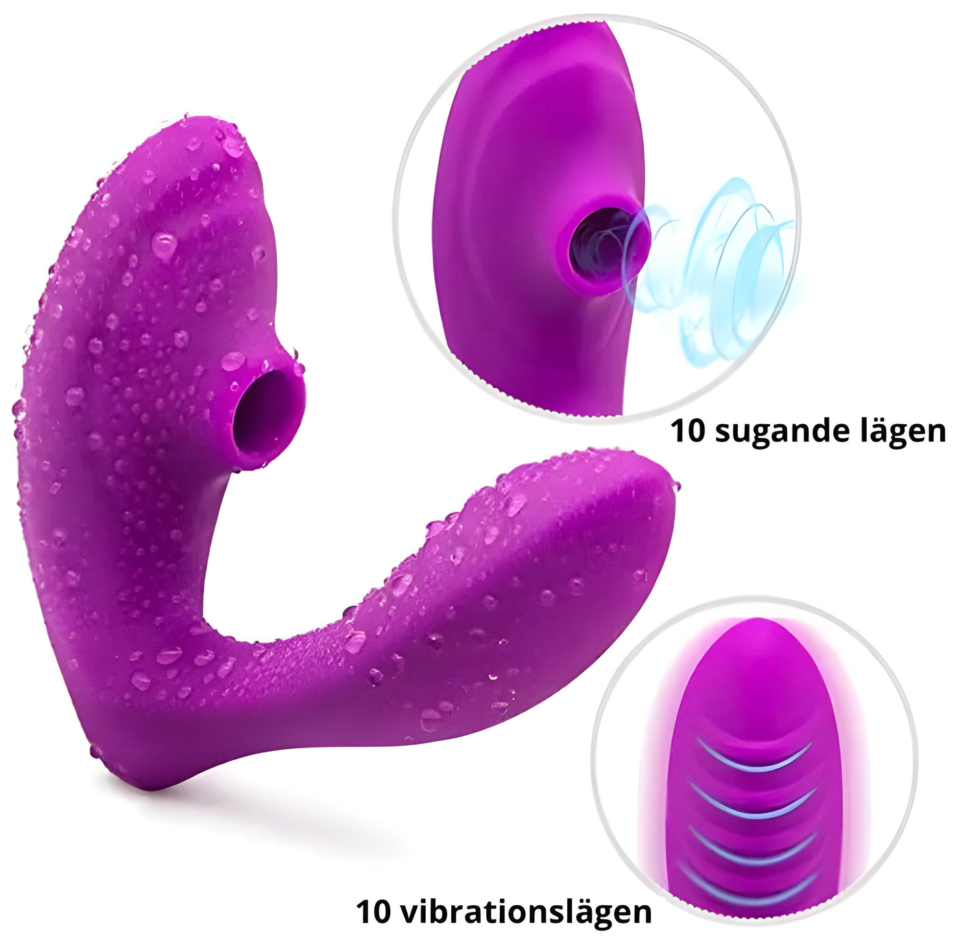 Sanna™ - Intens Njutning med Sugstimulator
