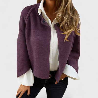 Judith™ - Elegant och Varm Kort Jacka