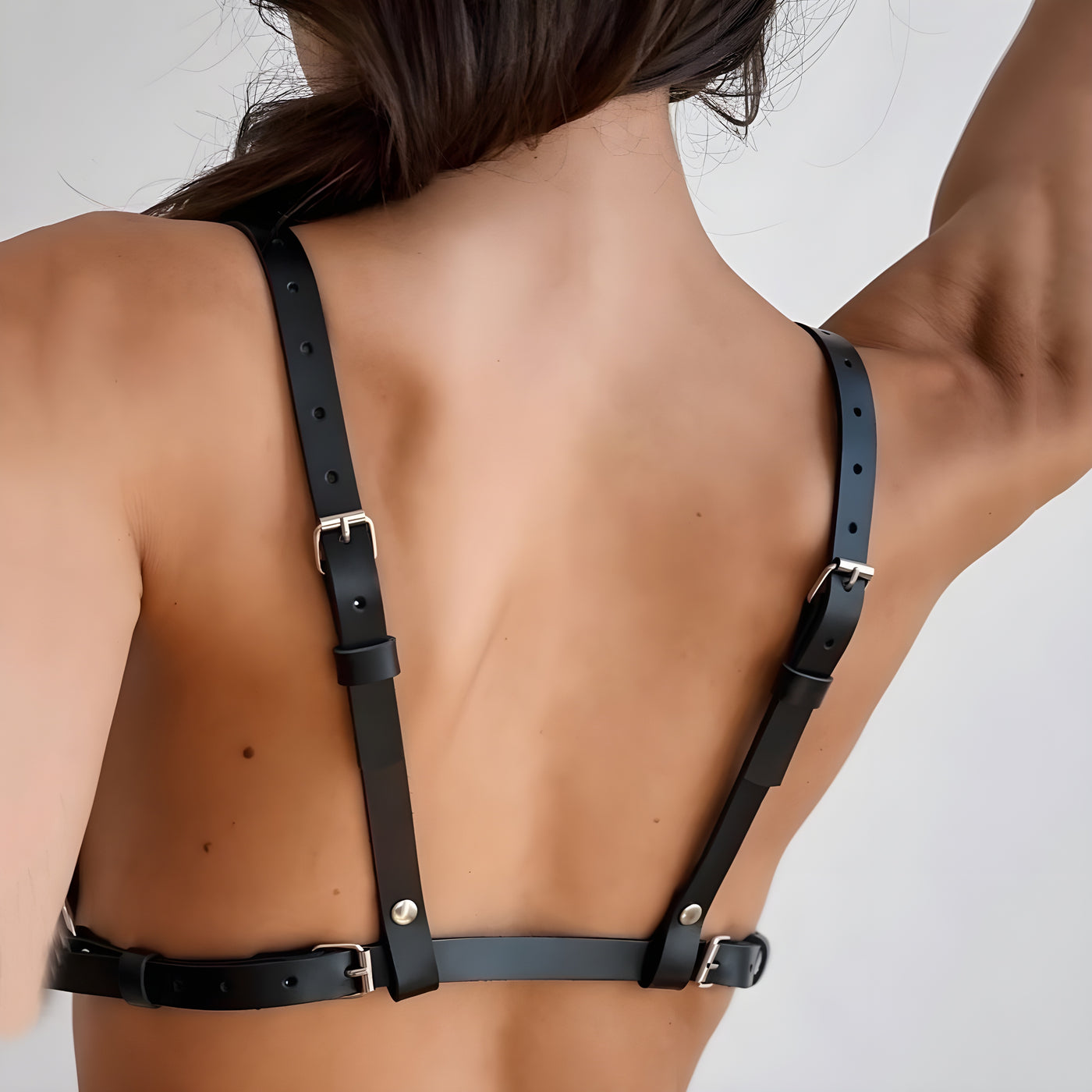 Mabel™ - Vegan Läder Harness BH