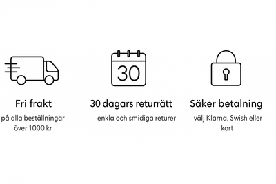 Vi gör det enkelt att handla hos oss