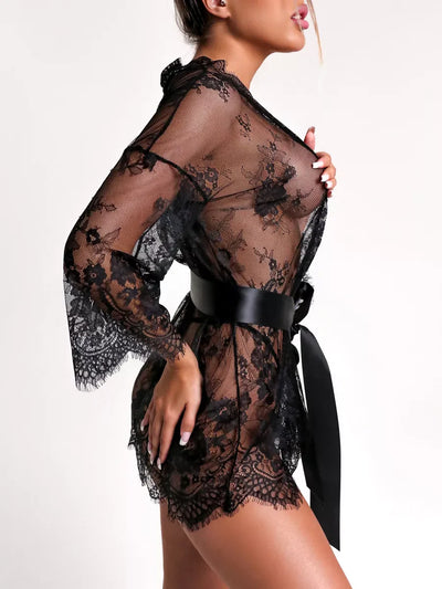 Helna™ - Elegant Lace Nightgown