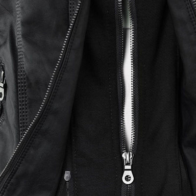 Bellini™ - Trendig Skinnjacka med Huvtröja