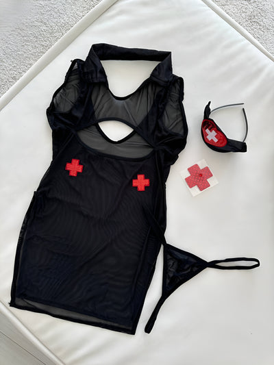 Emily™ - Svarta Syster Cosplay Underkläder