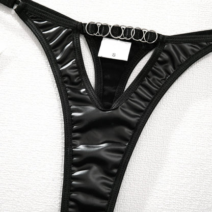 Pine™ - Sensuell Lingerieset med Hög Midja och V-ringning