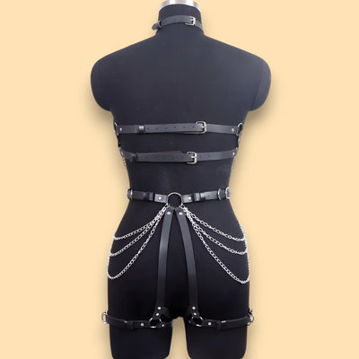 Inga™ - Mörk Förförelse Harness Set