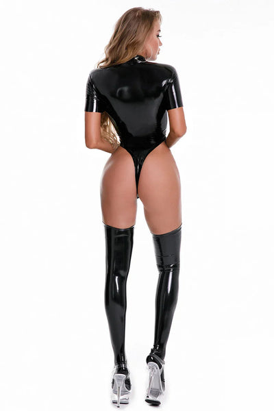 Gisa™ - Latex Zipper Bodysuit