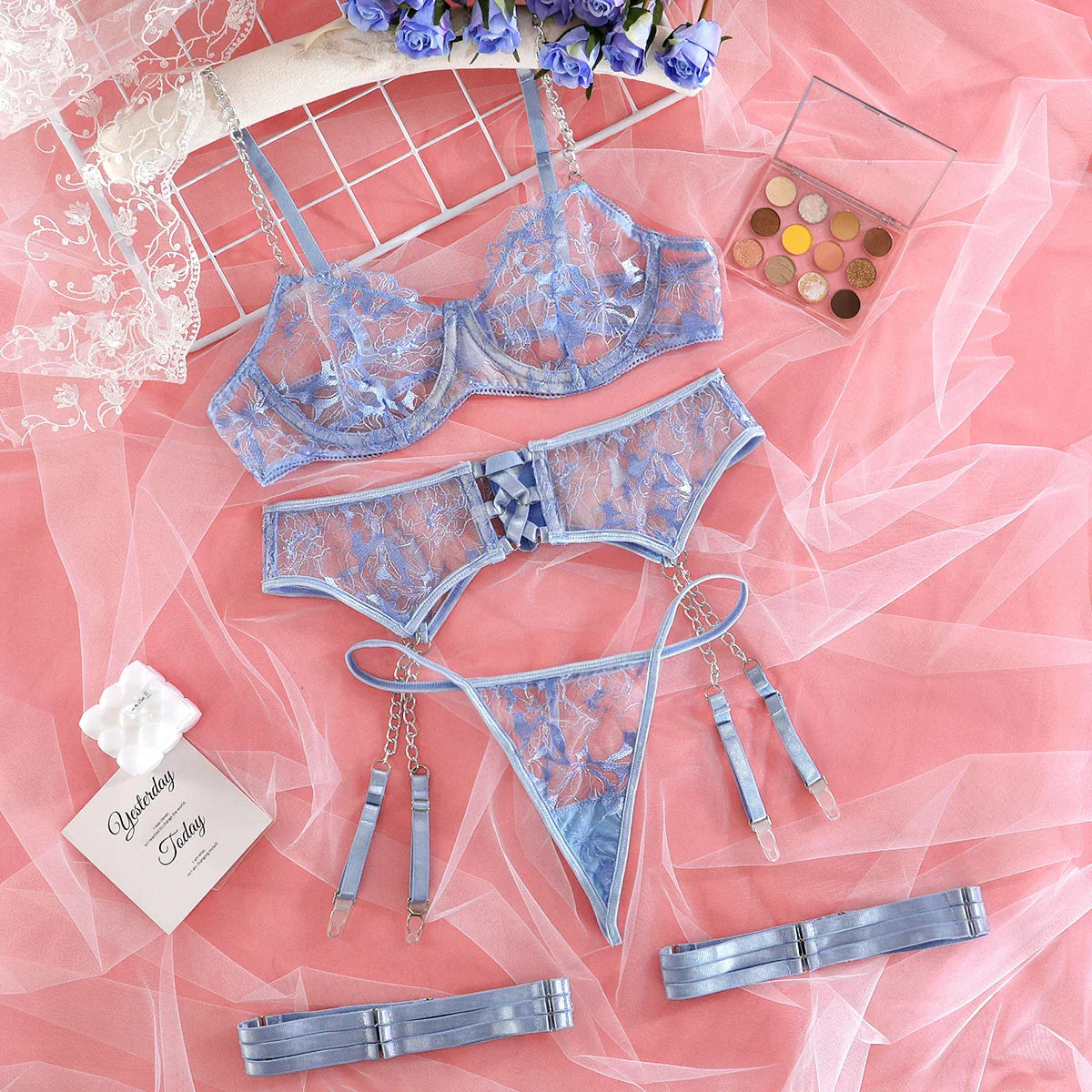 Sera™ - Enchantment Lace Set – Elegans med en förförisk twist