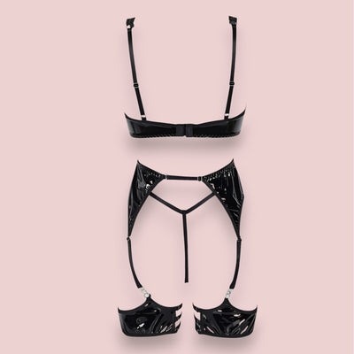 Nina™ – Latex Underkläder Set