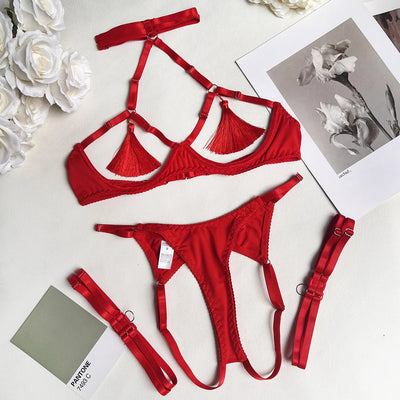 Nomi™ - Scarlet Seduction Lingerie Set