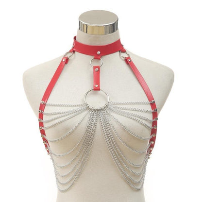 Aveline™ | Mystique Chain Harness med Sinnlig Styrka
